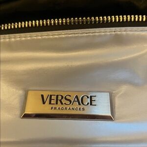 Versace White Cosmetic Bag
